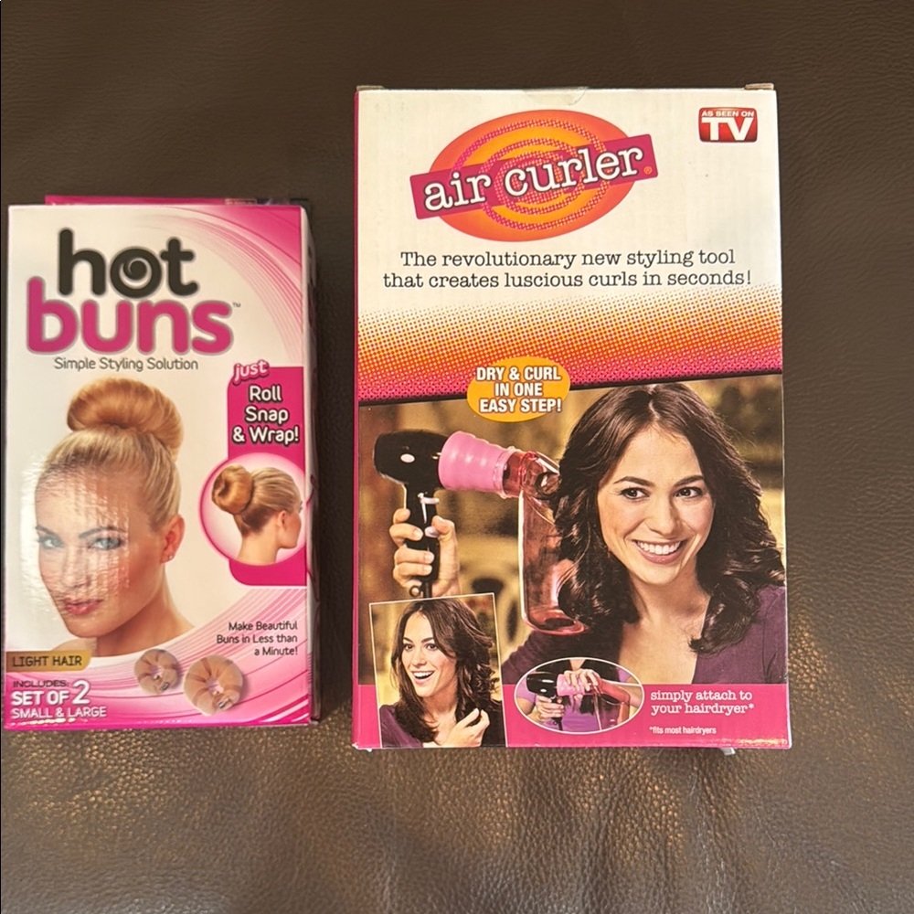 Air Curler & Hot buns simple styling solution